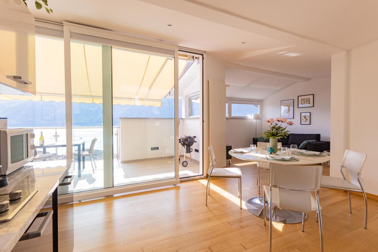 Casa Elea_ Panoramic Attic In City Center Campione d'Italia Exterior photo